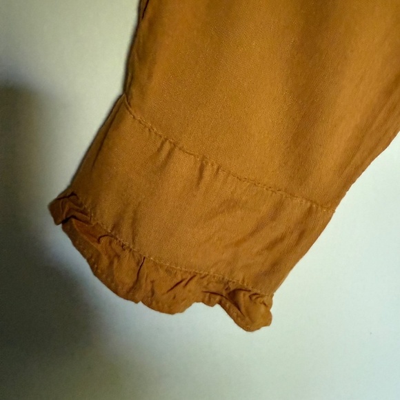 NWT  Sundance Femme Militaire Blouse Honey Military Inspired Size Petite Medium - Picture 7 of 15